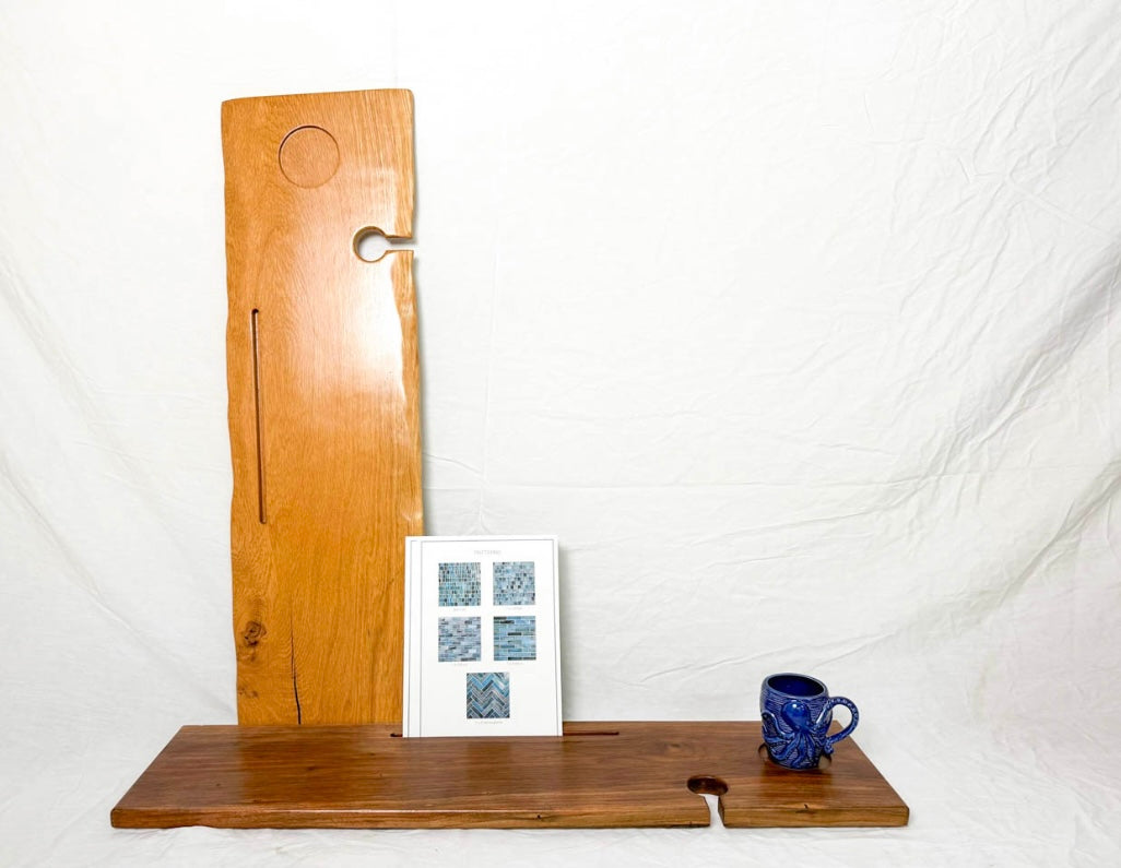 Live Edge Bathtub Tray